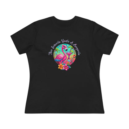 This Señorita Wants a Margarita - Women's Cotton Tee 🦩🍹 - Whippie's