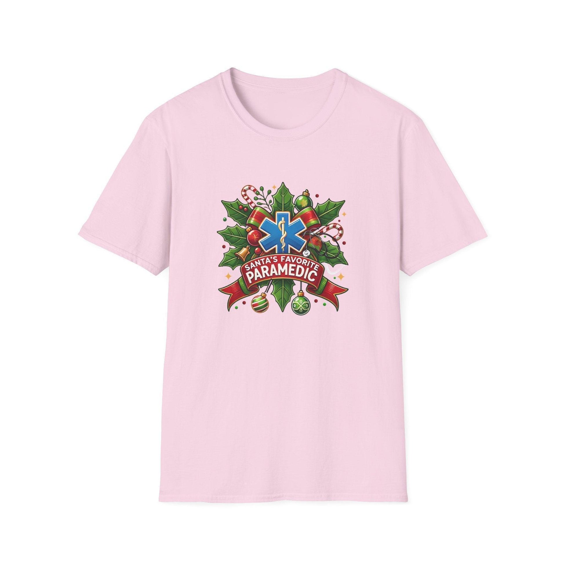Santa's Favorite Paramedic Unisex Tee 🚑🎅 - Whippie's