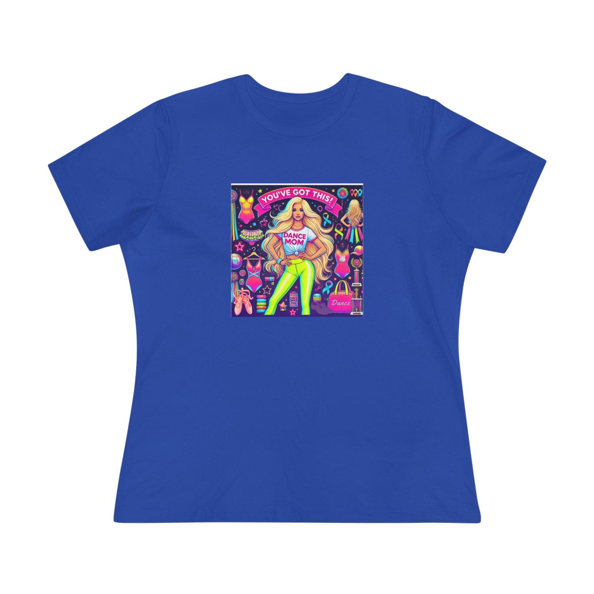 You've Got This! Dance Mom (Young Blonde Mom) - A Sparkling Performance ⭐️ - Women's Softstyle Tee - Whippie's