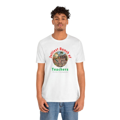 🌴 Jolly Bunch of Teachers ☀️ Unisex Jersey Tee 🧑‍🏫 - Tropical Winter - Whippie's