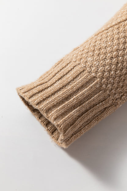 Cable Knit Sweater Dress