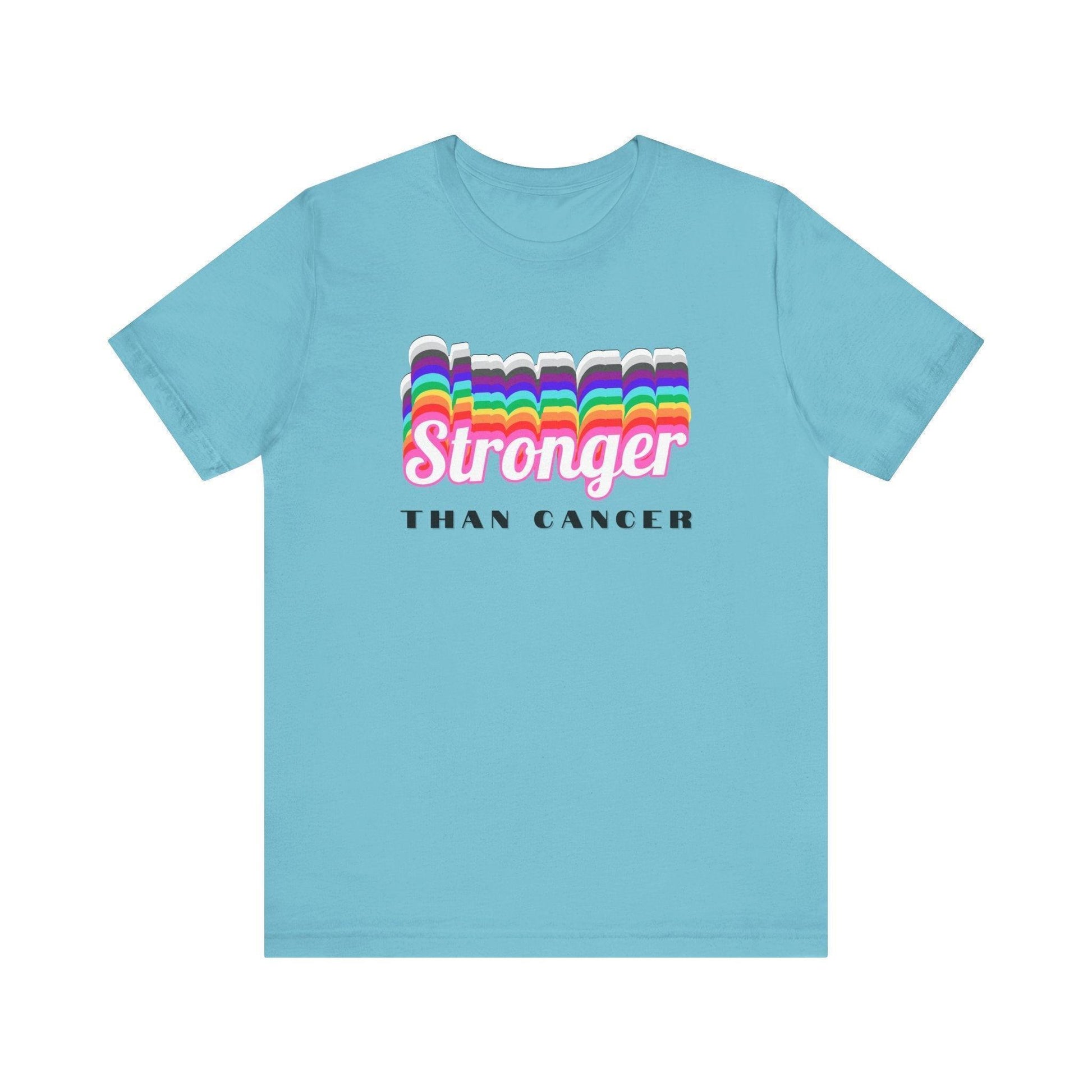 💪 Stronger Than Cancer 🎗️ Unisex Jersey Tee ✨ Show your support, wear your strength. - Whippie's