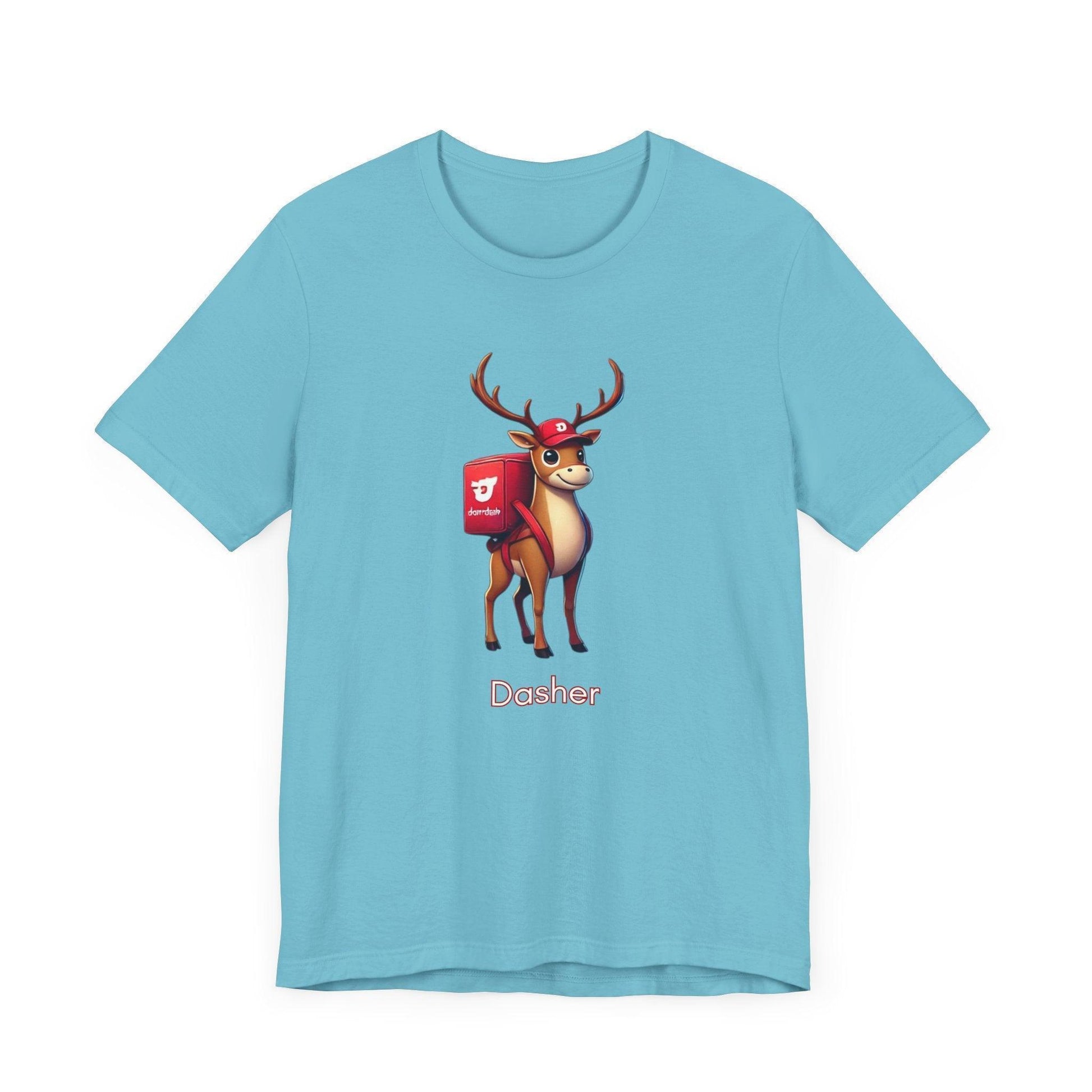 🎅 Dasher's Side Hustle 🍕 Unisex Tee ✨ Dasher's delivering more than holiday cheer! - Whippie's