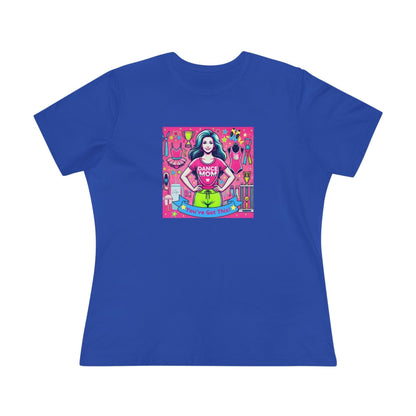 Dance Mom Magic (Brunette Mom) - A Colorful Celebration 🌈 - Women's Softstyle Tee - Whippie's