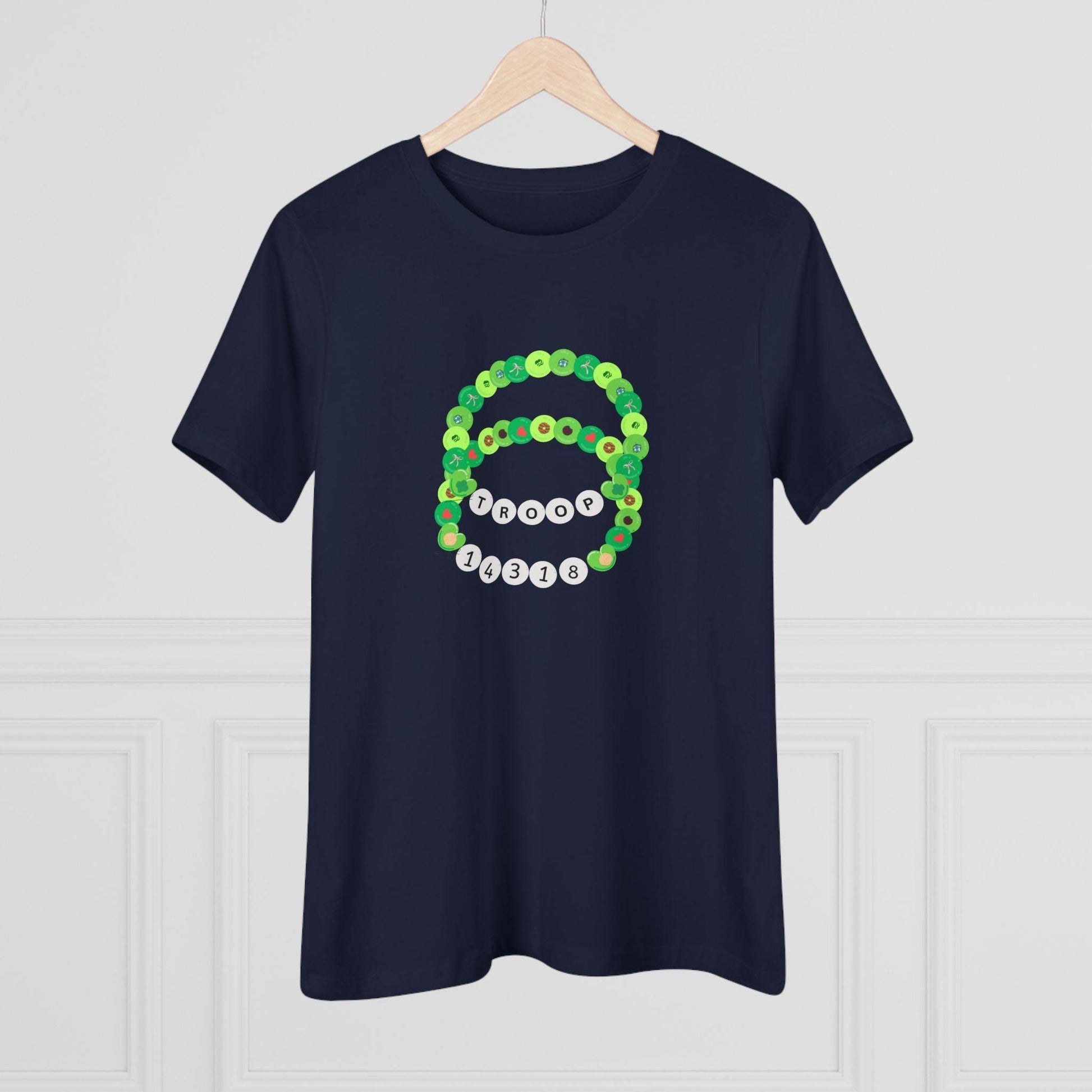 Girl Scout Troop Bracelet Tee - Women's - ✨ Show Your Troop Pride! ✨ - Whippie's