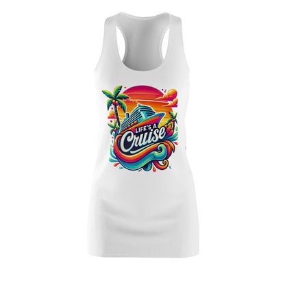 Life's a Cruise 🛳️🌴☀️ - Women's Racerback Dress - Whippie's