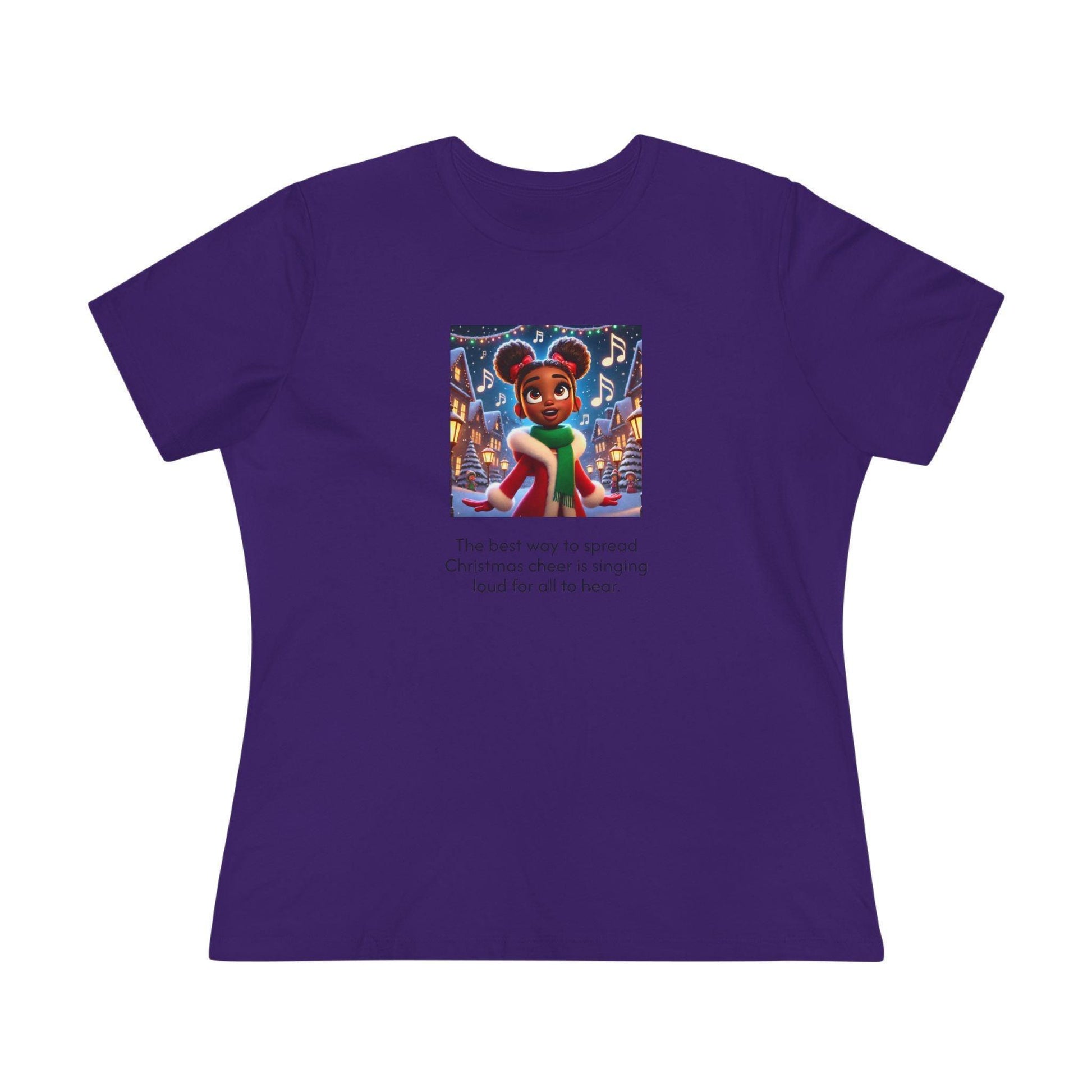 Caroler - Christmas Cheer - BHSB Girl - Women's Softstyle Tee - Whippie's