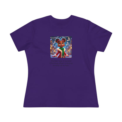 Caroler - Christmas Cheer - BHSB Girl - Women's Softstyle Tee - Whippie's