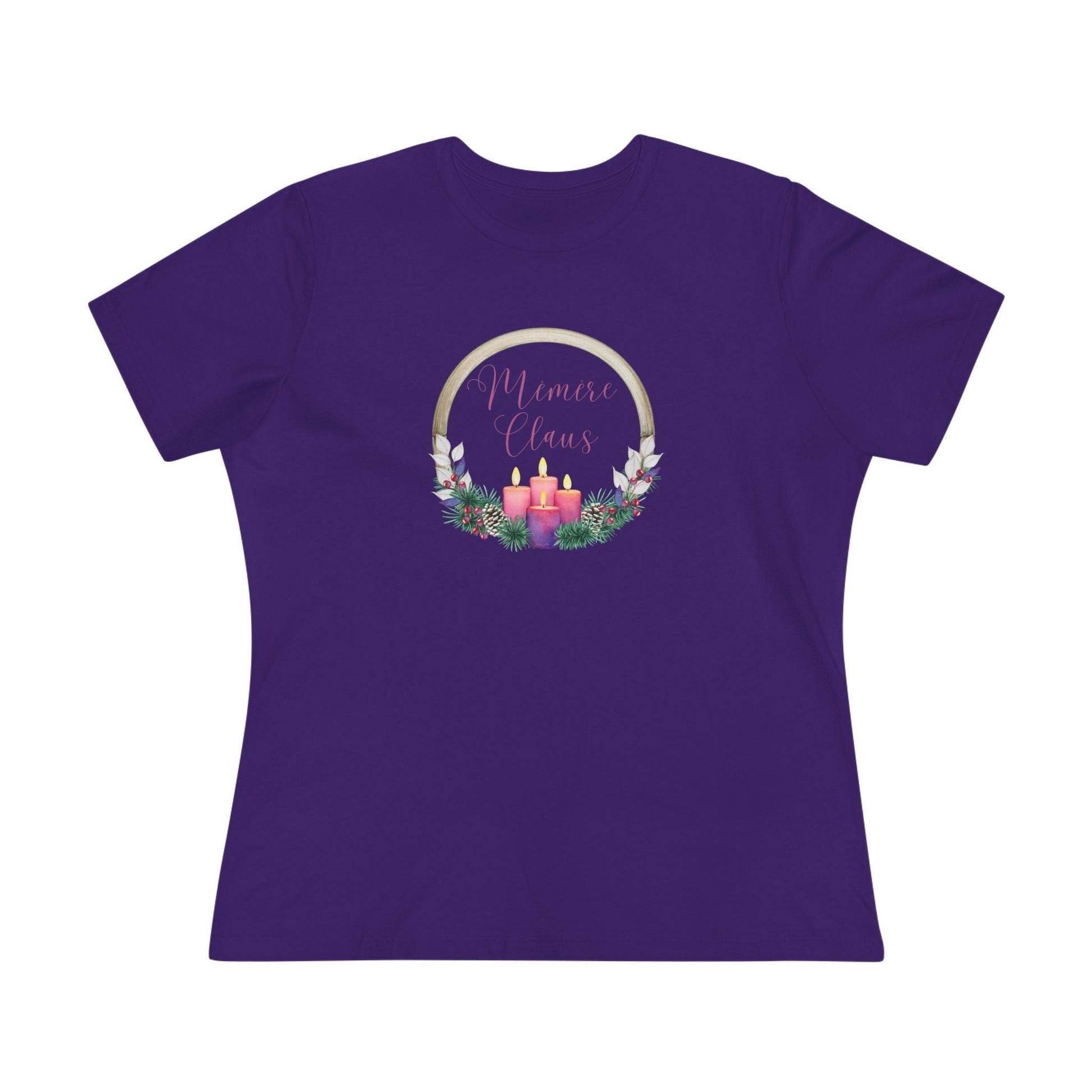 Mémère Claus - Joyeux Noël! 🤶🎄 - Women's Softstyle Tee - Whippie's