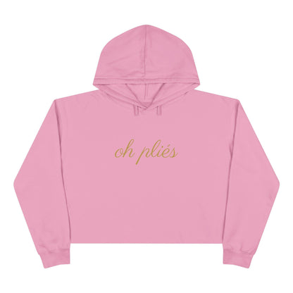 ✨ Oh Pliés ✨ Women's Cropped Hoodie 💖 - Whippie's