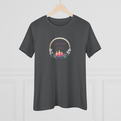 Glamma Claus - Christmas Cheer! 🤶🎄 - Women's Softstyle Tee - Whippie's