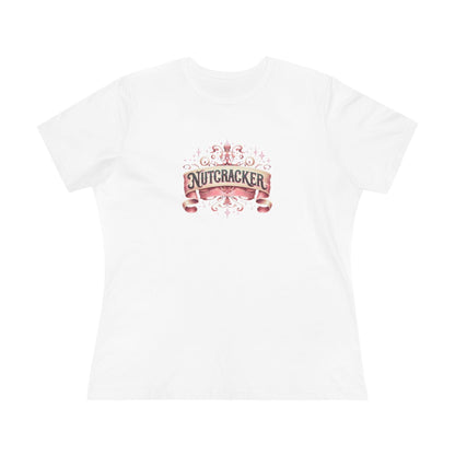 Nutcracker Crest - A Magical Christmas! 🎄 Women's Softstyle Tee - Whippie's