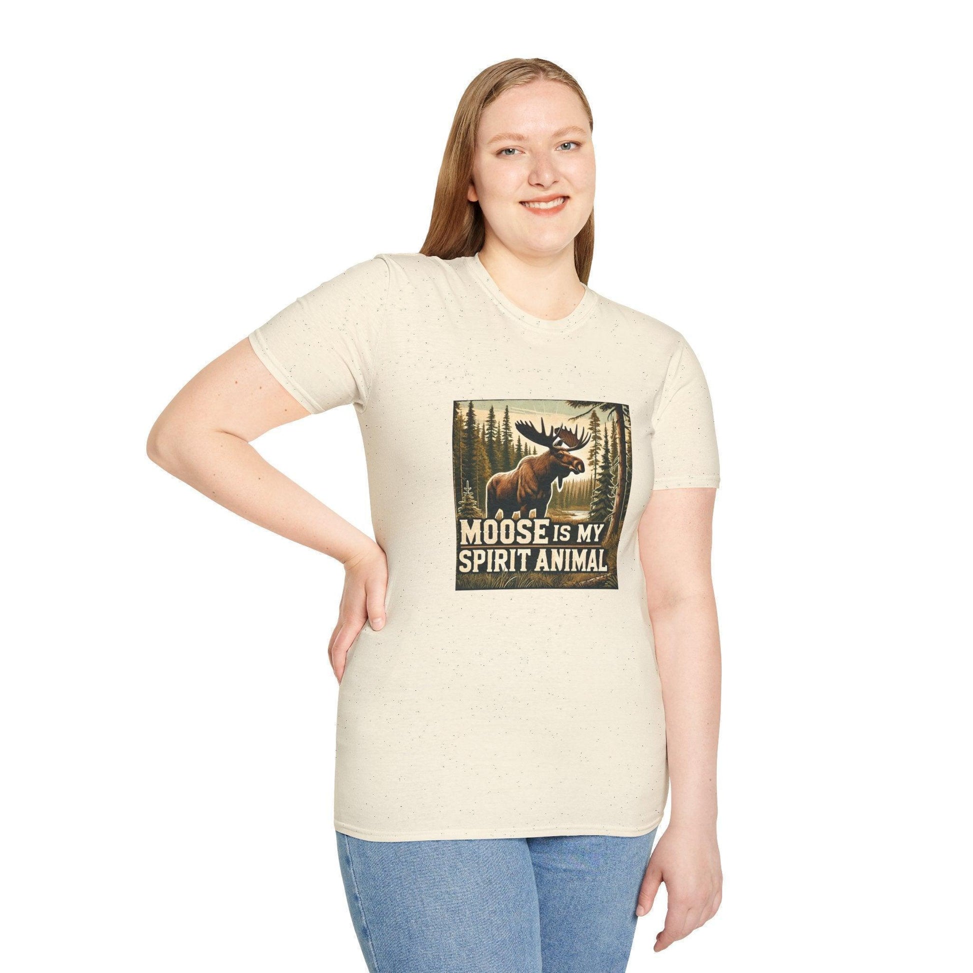 Moose is my Spirit Animal - Unisex T-Shirt - Whippie's