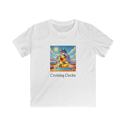 Duck on the Loose! Hilarious Cruise Ship Hide-and-Seek 🛳️ Kid's Tee 🐤 - Whippie's