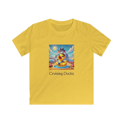 Duck on the Loose! Hilarious Cruise Ship Hide-and-Seek 🛳️ Kid's Tee 🐤 - Whippie's