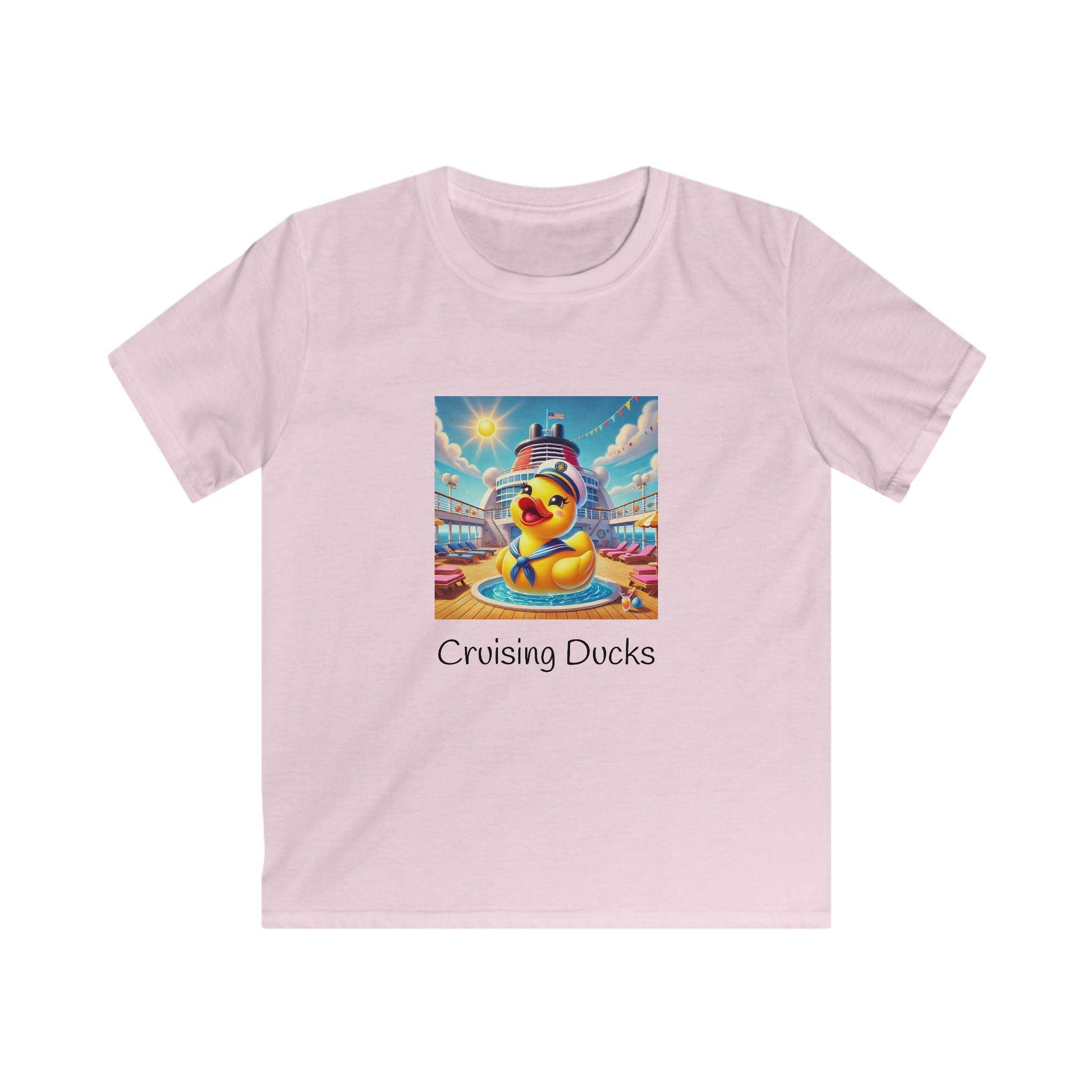 Duck on the Loose! Hilarious Cruise Ship Hide-and-Seek 🛳️ Kid's Tee 🐤 - Whippie's