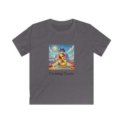 Duck on the Loose! Hilarious Cruise Ship Hide-and-Seek 🛳️ Kid's Tee 🐤 - Whippie's
