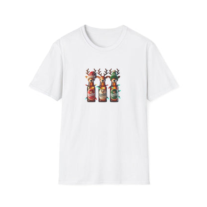 Reinbeer: The 🍻 Official Beverage of the Reindeer Games 🦌 - Unisex Softstyle T-shirt - Whippie's