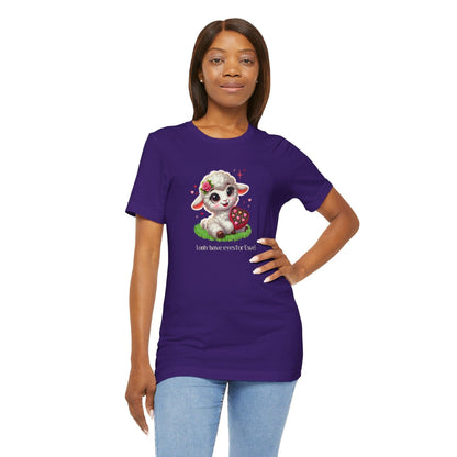 💖 I Only Have Eyes for Ewe! 🐑 Unisex Jersey Tee ✨ Spread the love this Valentine's Day! - Whippie's