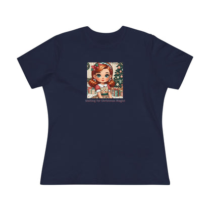 Waiting for Christmas Magic! - Women's Softstyle Tee - Whippie's