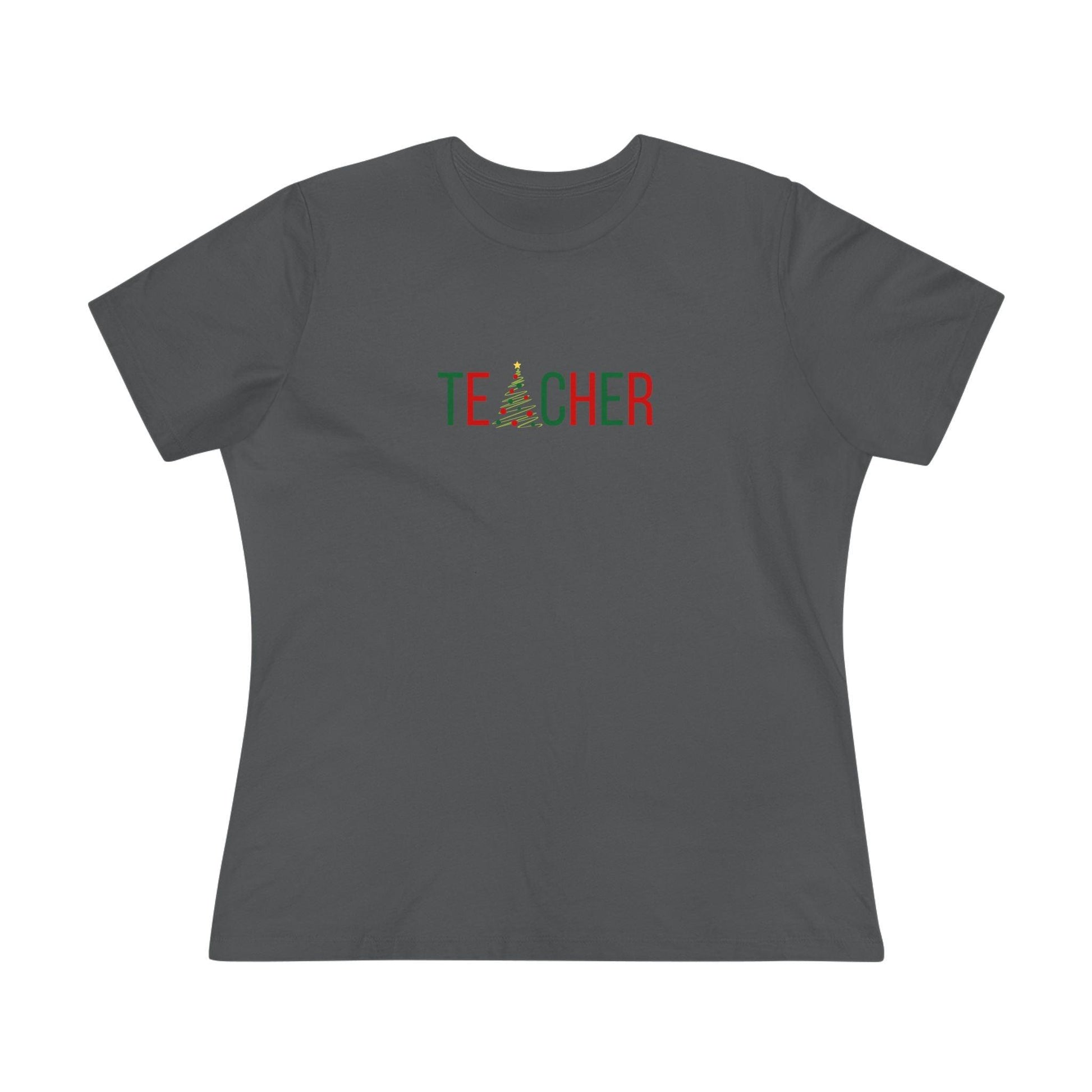 T🎄ACHER Unisex Tee - Happy Holidays from Your Favorite Teacher! 🎁 Women's Softstyle Tee - Whippie's