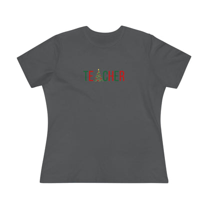 T🎄ACHER Unisex Tee - Happy Holidays from Your Favorite Teacher! 🎁 Women's Softstyle Tee - Whippie's