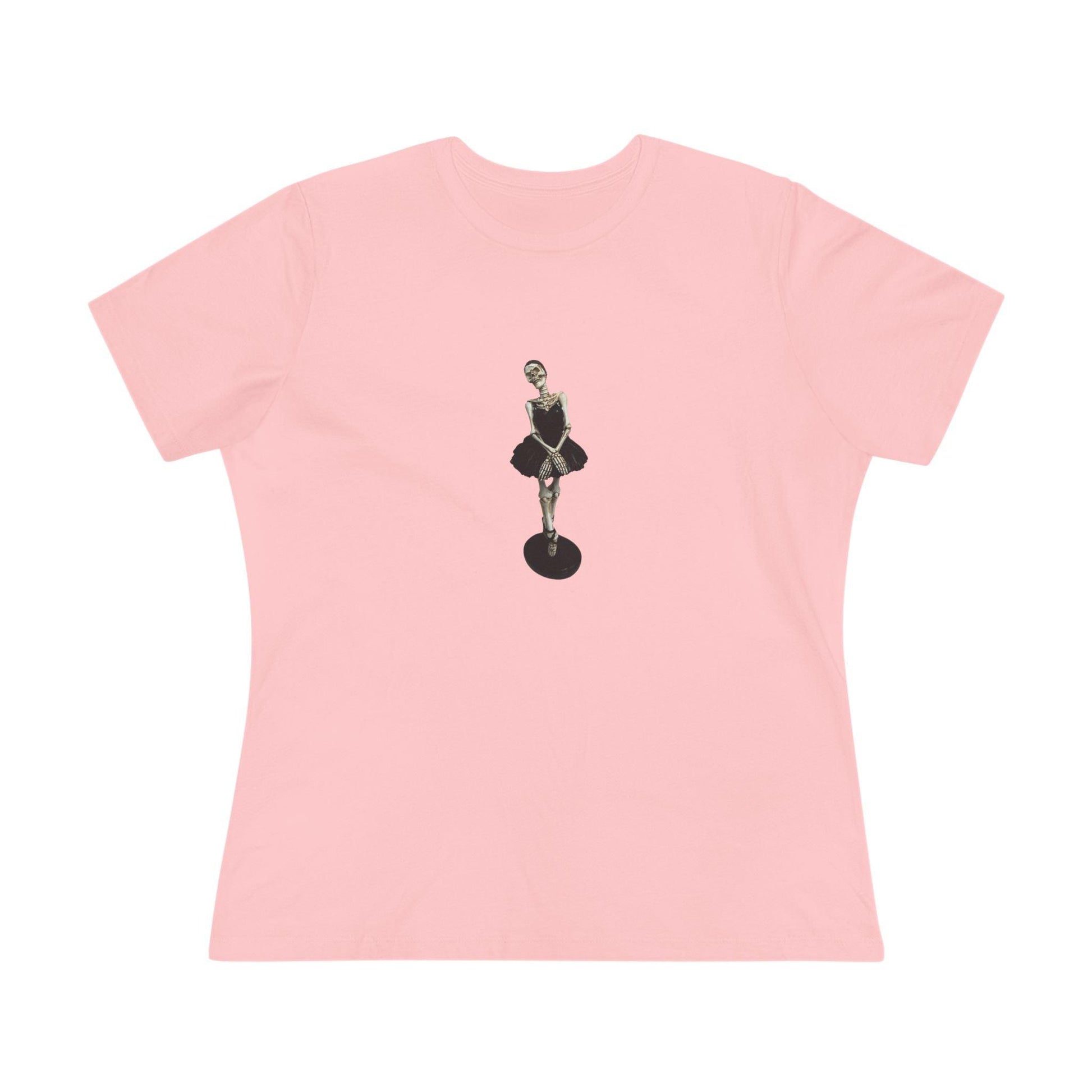 Ballerina Bones - Spooktacularly Stylish! ☠️🩰 - Women's Softstyle Tee - Whippie's