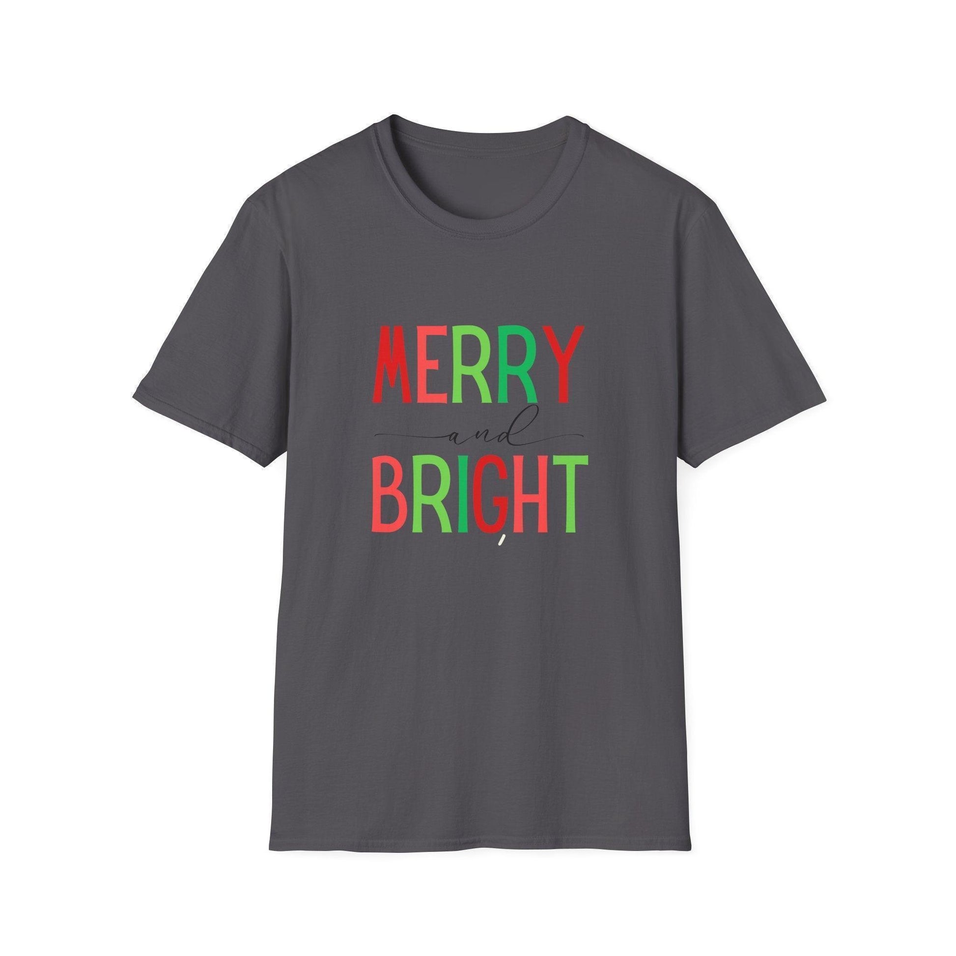 Merry and Bright Unisex Tee 🌈✨ - Whippie's