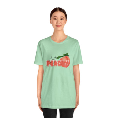 Just Peachy Unisex Jersey Tee - 🍑 Embrace the Sweetness of Life! 🍑 - Whippie's