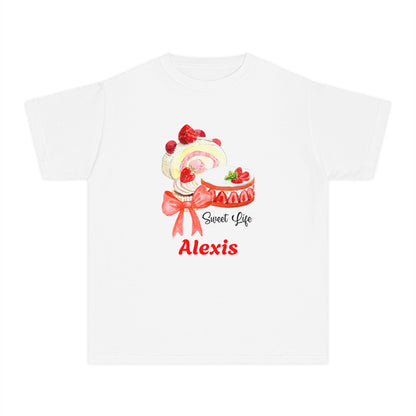 "Sweet Life" Youth Midweight Tee - Personalizable