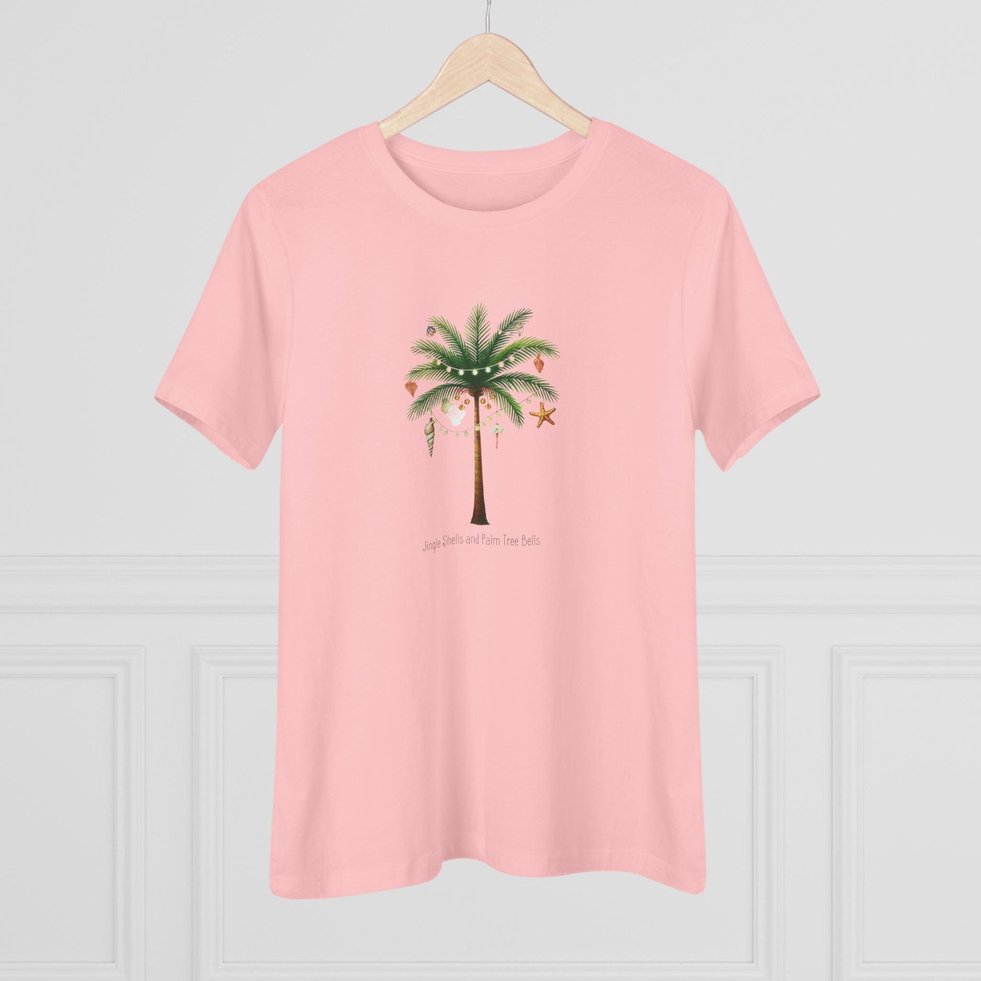 🌴 Jingle Shells & Palm Tree Bells 🐚 Women's Tee ☀️ - Whippie's