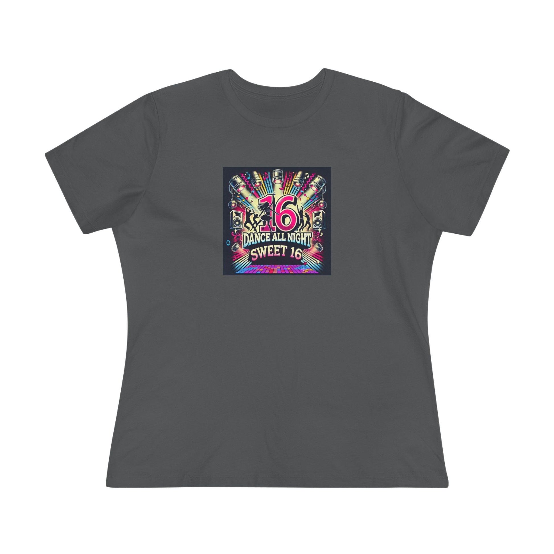 Dance All Night Sweet Sixteen - Party Time! 🎉 - Women's Softstyle Tee - Whippie's
