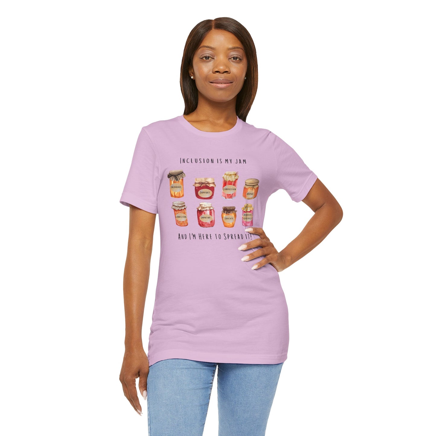 Inclusion Is My Jam Unisex Tee - Spread Kindness!