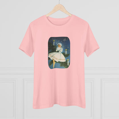 Hi! Lady in White - Women's Tee - Whippie's