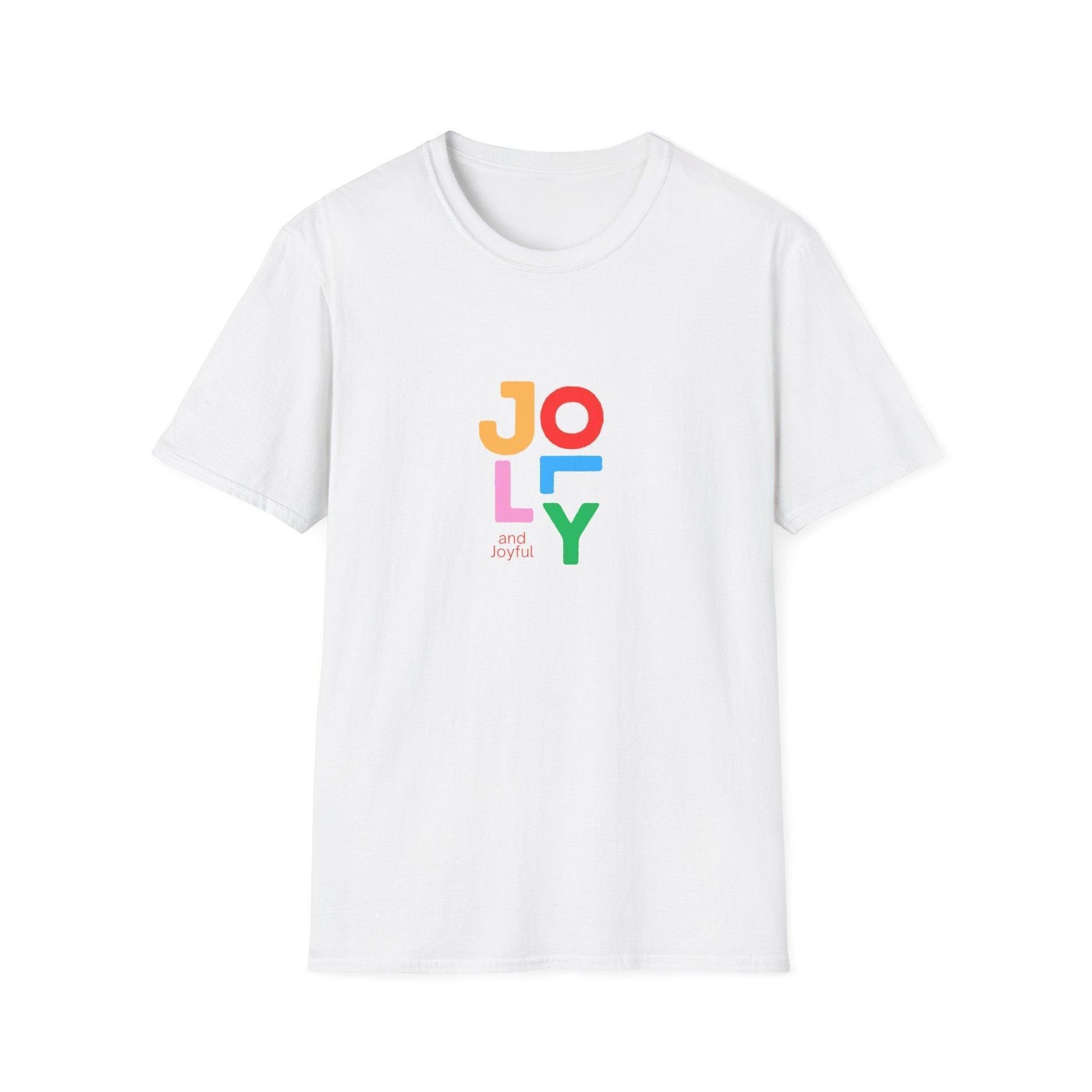 Jolly & Joyful: A Christmas Explosion of Cheer 🎄🎉- Unisex Softstyle T-shirt - Whippie's