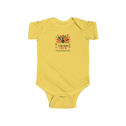 Cousin Crew Thanksgiving - Infant Fine Jersey Bodysuit - Whippie's