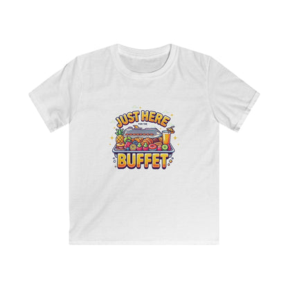 Just Here for the Buffet" Kids' Tee! 🛳️🍽️ (Yummy! 😋) - Whippie's