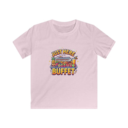 Just Here for the Buffet" Kids' Tee! 🛳️🍽️ (Yummy! 😋) - Whippie's