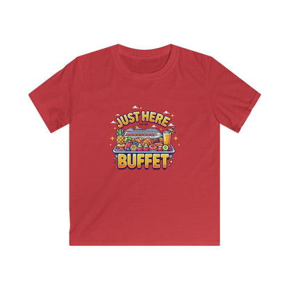 Just Here for the Buffet" Kids' Tee! 🛳️🍽️ (Yummy! 😋) - Whippie's