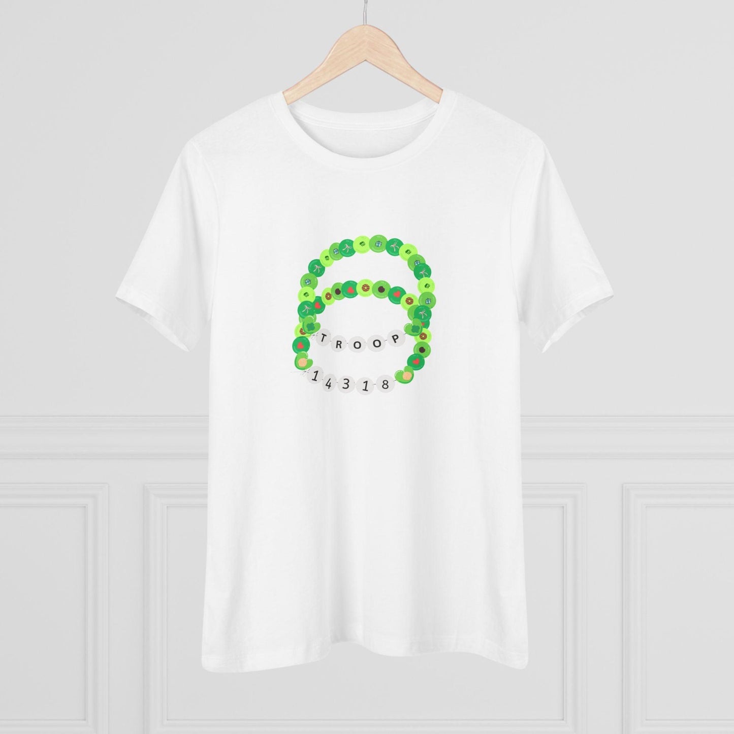 Girl Scout Troop Bracelet Tee - Women's - ✨ Show Your Troop Pride! ✨ - Whippie's
