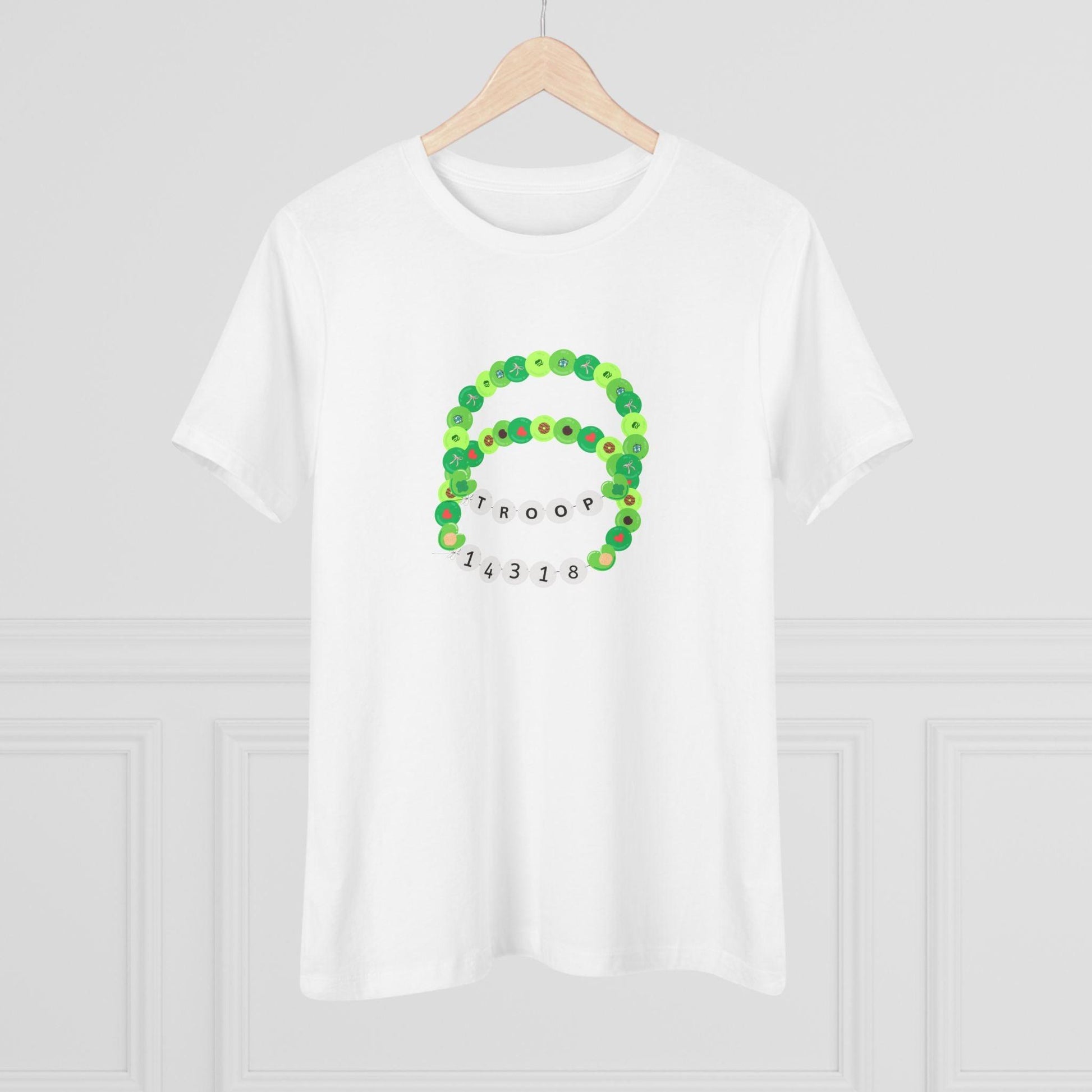 Girl Scout Troop Bracelet Tee - Women's - ✨ Show Your Troop Pride! ✨ - Whippie's