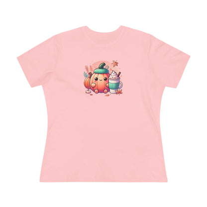 Cute Pumpkin - Pumpkin Spice Latte - Women's Softstyle Tee - Whippie's