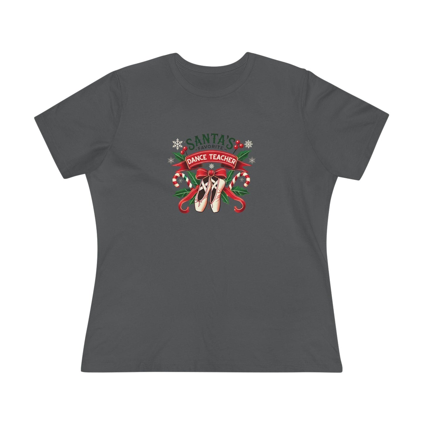 Santa's Favorite Dance Teacher Women's Softstyle Tee