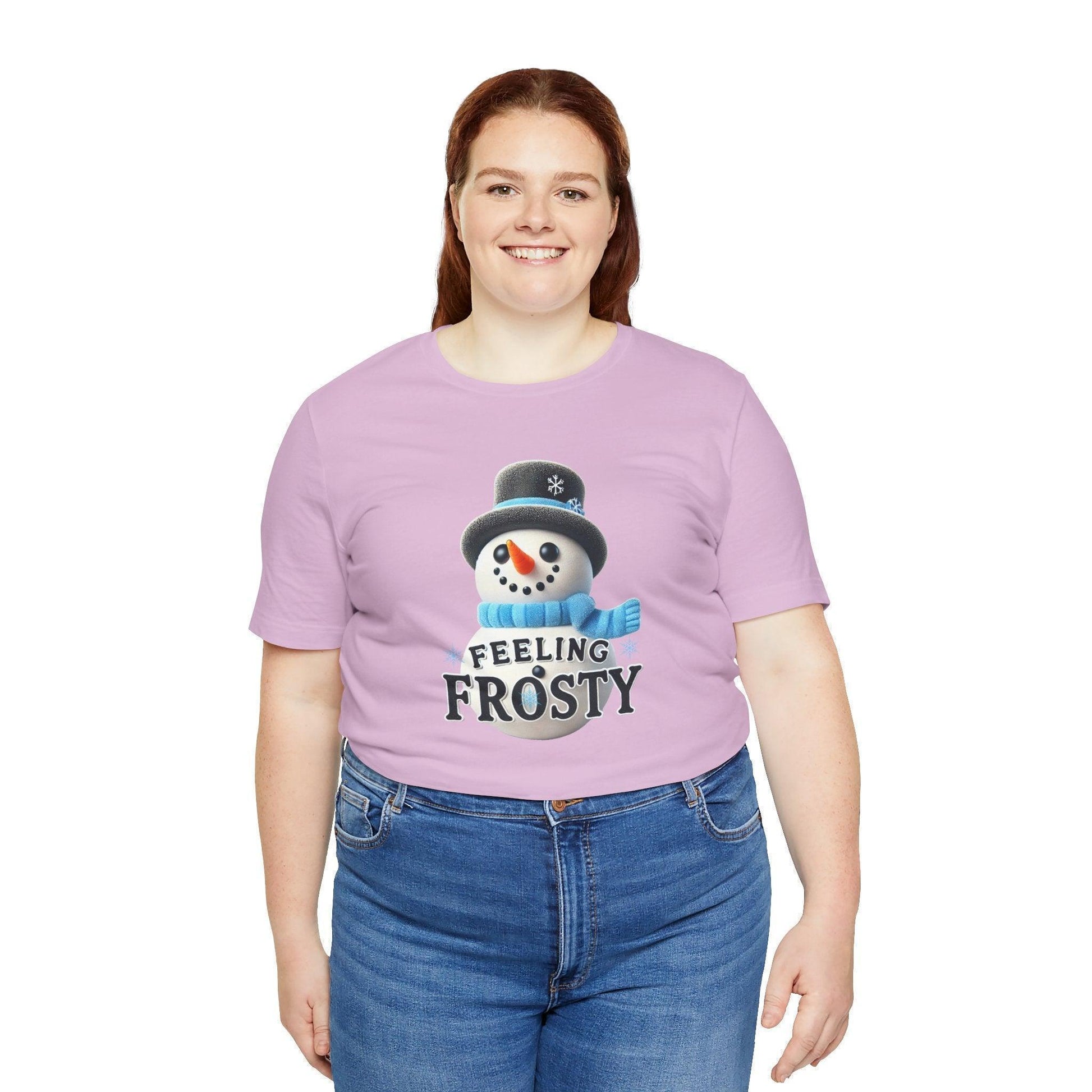 ☃️ Feeling Frosty? ❄️ Unisex Jersey Tee ✨ Embrace the winter chill! - Whippie's