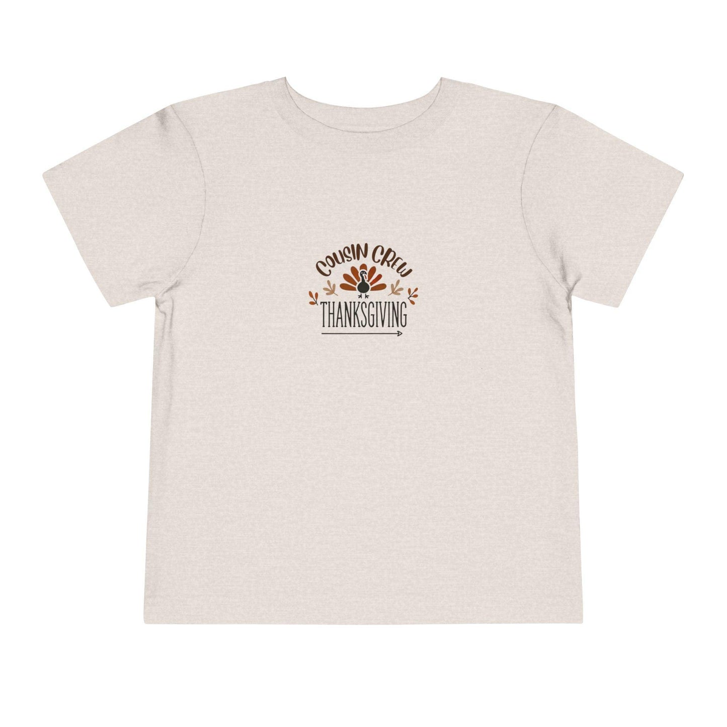 Thanksgiving Cousin Crew - Toddler Short Sleeve Tee - Whippie's