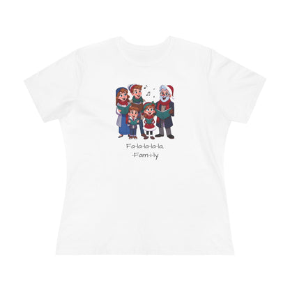 Fa-la-la-la-la, -Fam-i-ly - Women's Tee - Whippie's