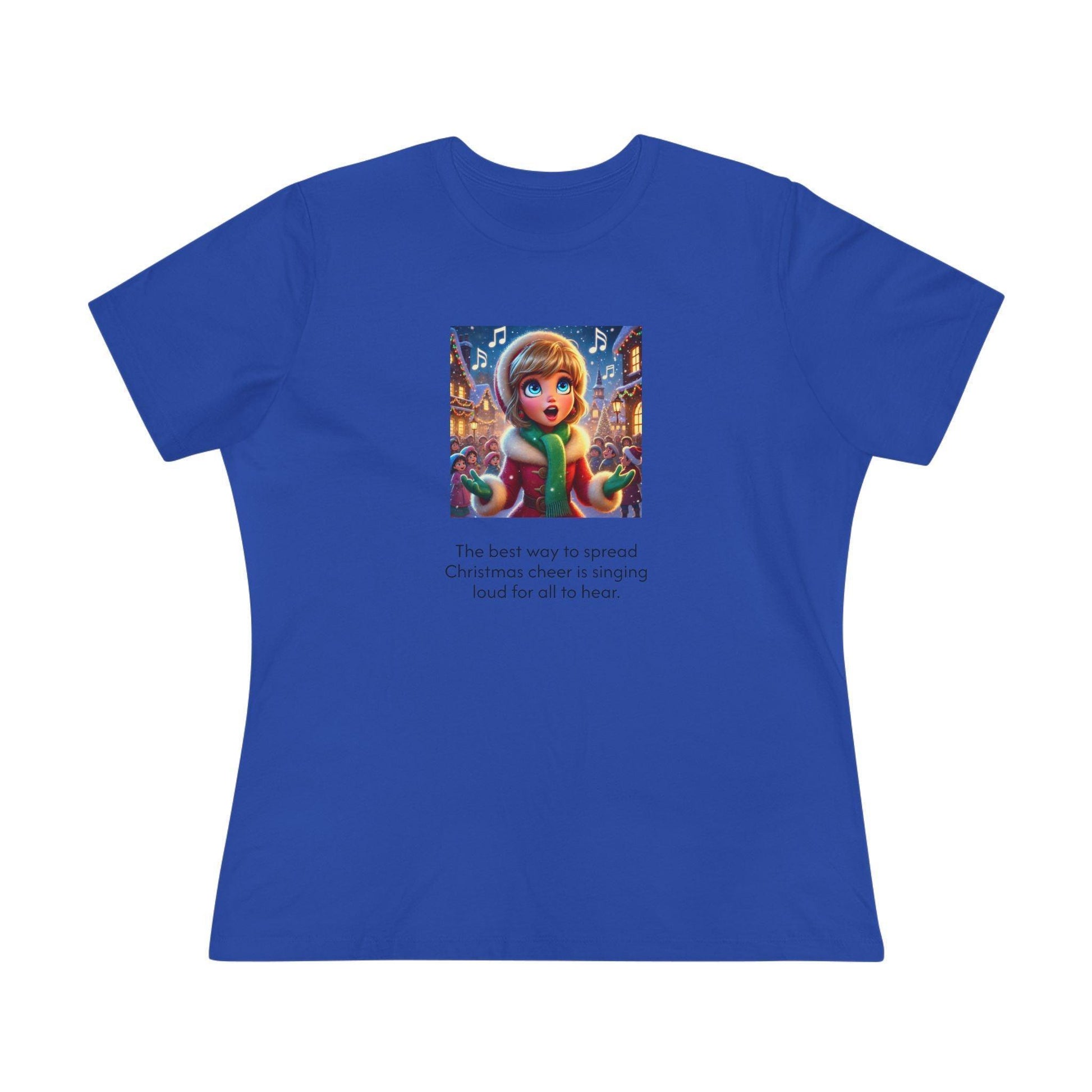 Caroler - Christmas Cheer - BHB Girl - Women's Tee - Whippie's