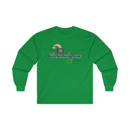 Let the Shenanigans Begin Long Sleeve Tee - Happy St. Patrick's Day! 🌈🍀 - Whippie's
