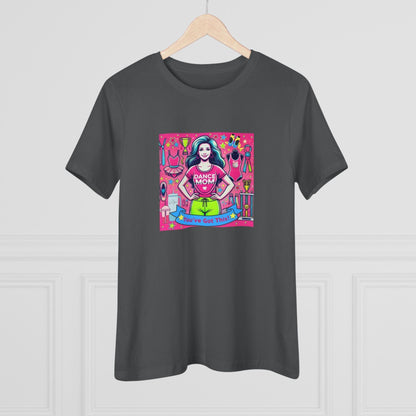 Dance Mom Magic (Brunette Mom) - A Colorful Celebration 🌈 - Women's Softstyle Tee - Whippie's