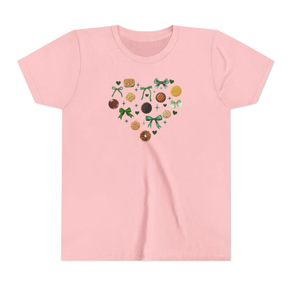 Girl Scout Heart Tee - Sweet Success! 💚🍪 Youth Tee - Whippie's
